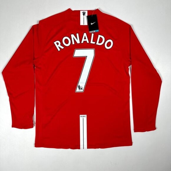 Nike Retro Cristiano Ronaldo Manchester United 2008 UCL Finals Jersey Size XL - Picture 3 of 12